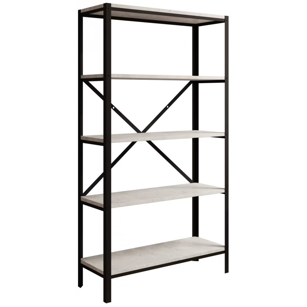 Βιβλιοθήκη Renev-Gkri Anoixto 80x30x146.8