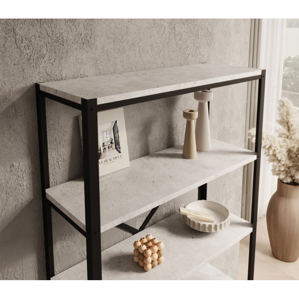 Βιβλιοθήκη Renev-Gkri Anoixto 80x30x146.8