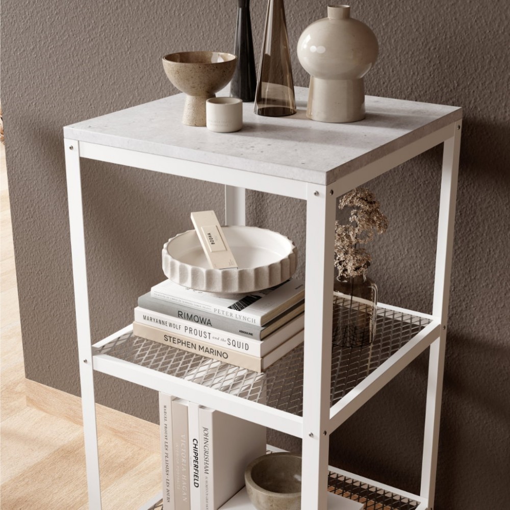 Βιβλιοθήκη Novella mini-Leuko - Gkri 40x40x80