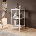 Βιβλιοθήκη Novella mini-Leuko-Leuko gualistero 40x40x80