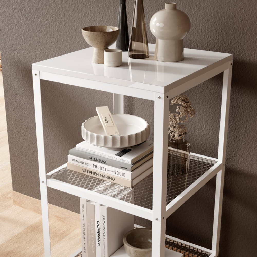Βιβλιοθήκη Novella mini-Leuko-Leuko gualistero 40x40x80