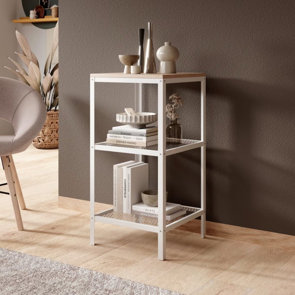 Βιβλιοθήκη Novella mini-Leuko-Sonoma 40x40x80