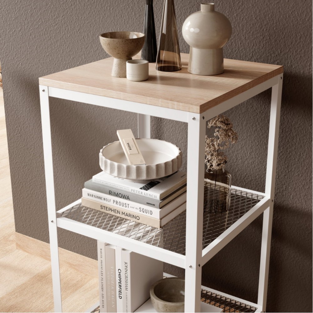 Βιβλιοθήκη Novella mini-Leuko-Sonoma 40x40x80