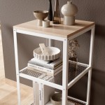 Βιβλιοθήκη Novella mini-Leuko-Sonoma 40x40x80