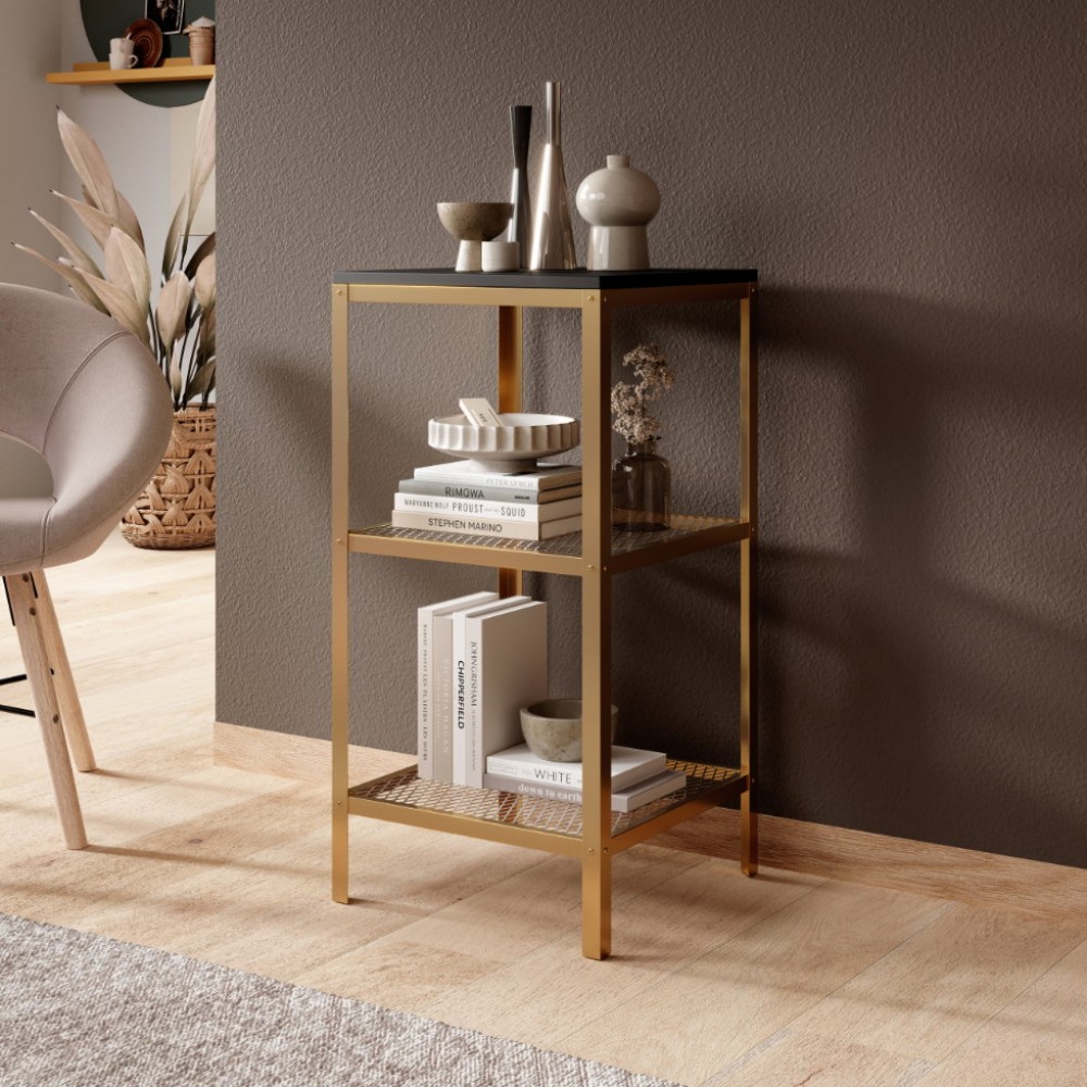 Βιβλιοθήκη Novella mini-Xruso-Mauro 40x40x80