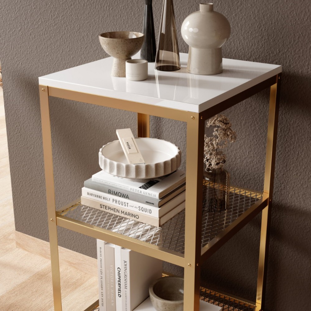 Βιβλιοθήκη Novella mini-Xruso-Leuko gualistero 40x40x80