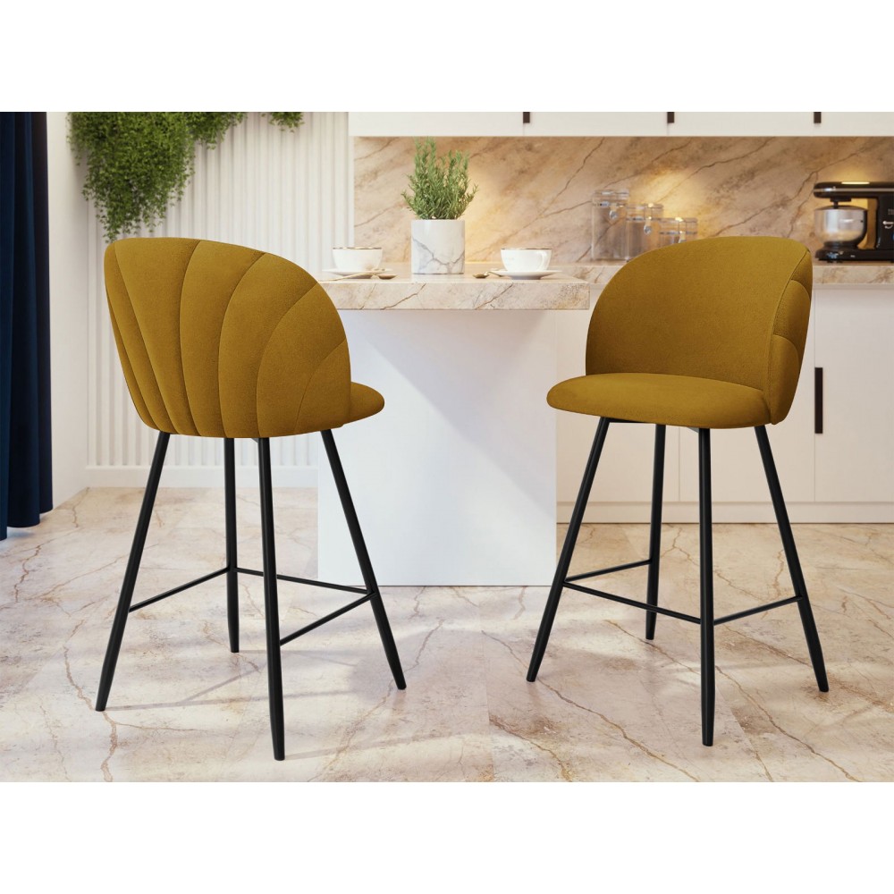 Σκαμπό Hoker II-Moustardi