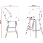 Σκαμπό Hoker II-Roz Anoixto