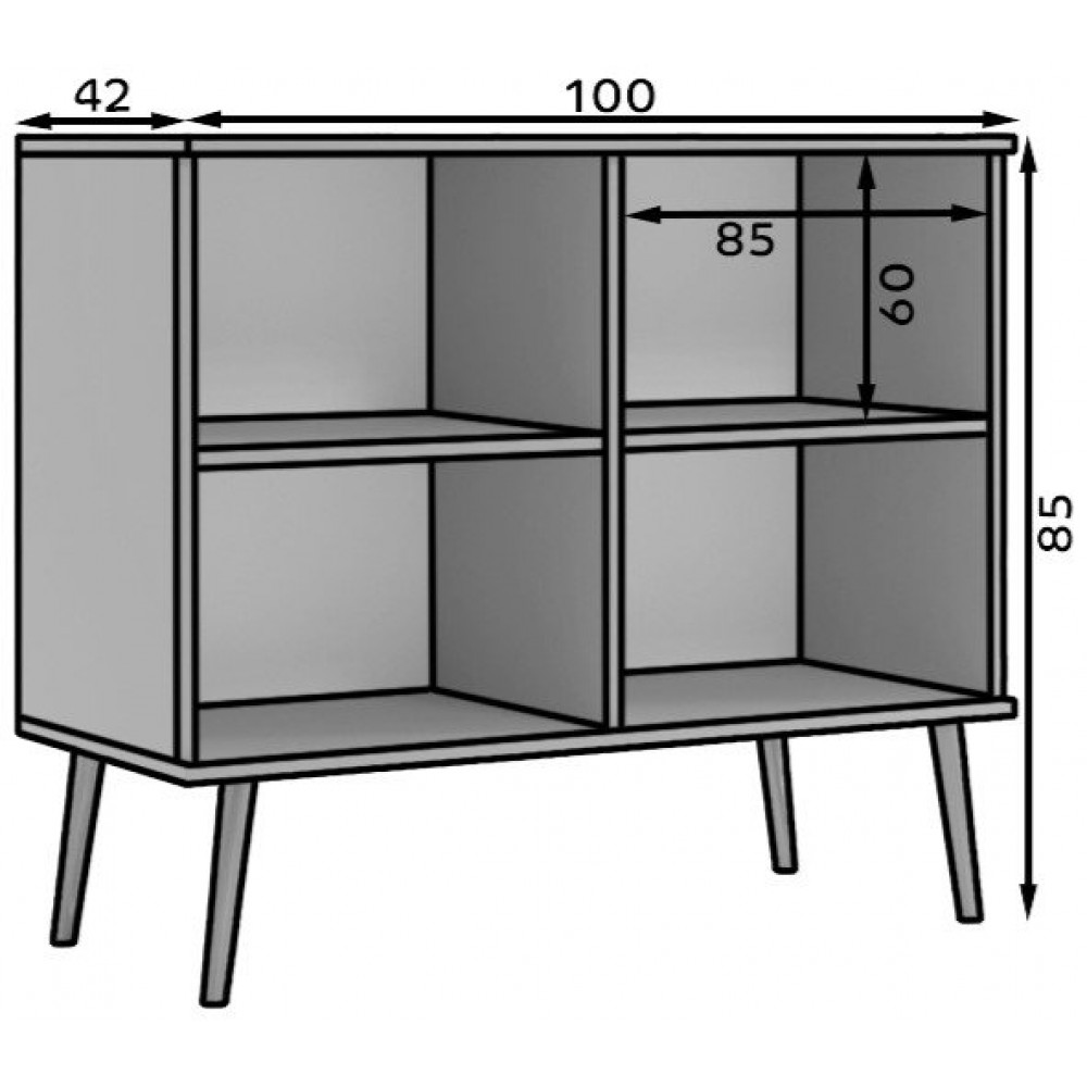 Μπουφές Cheri-Drus 100x42x85