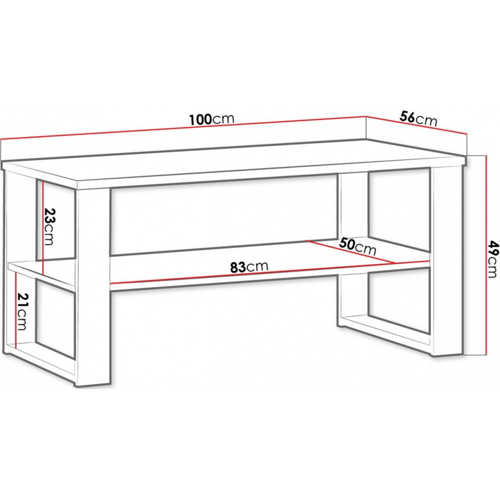 Τραπεζάκι σαλονιού Lamelo II
