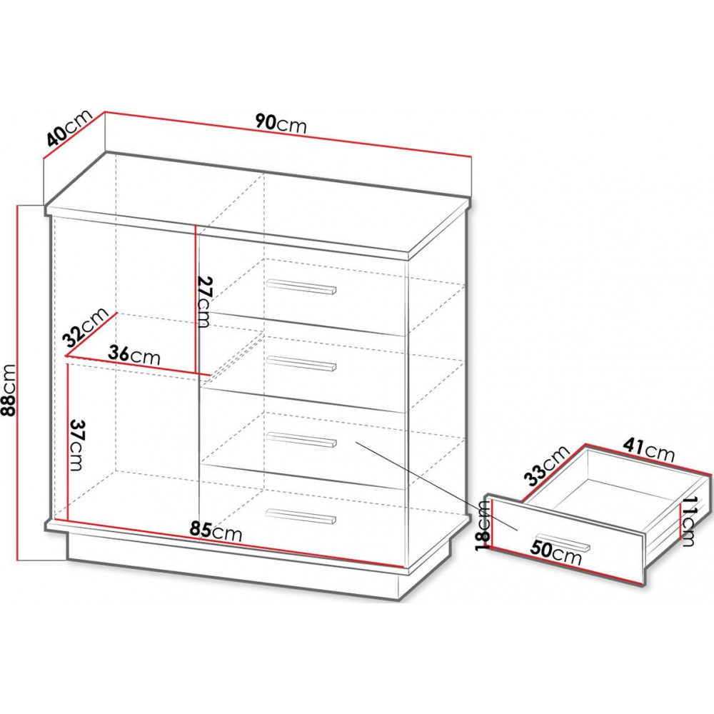 Μπουφές Lamelo III