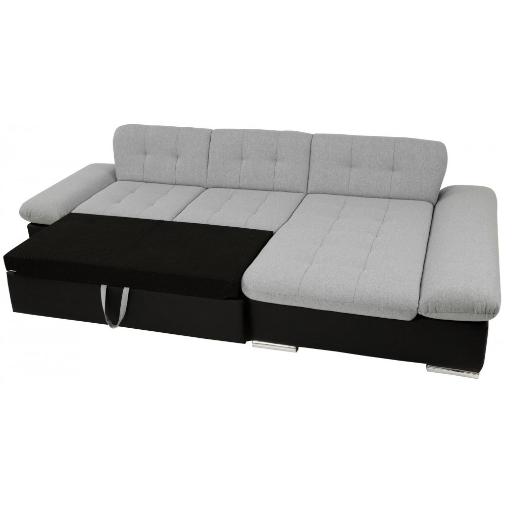 Γωνιακός καναπές Malwi II-Αριστερή-Με κρεβάτι