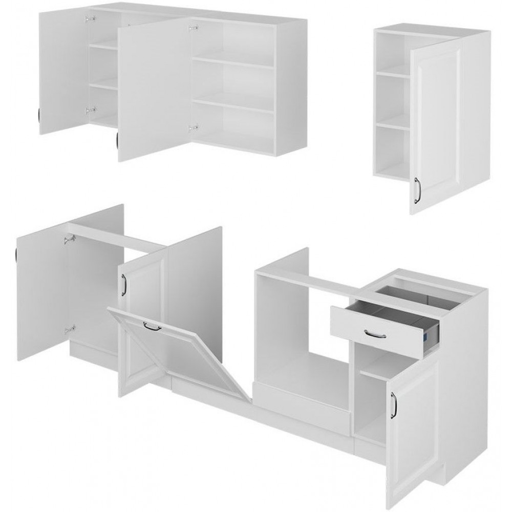 Σύνθεση κουζίνας Retroline V-Gkri-Fusiko