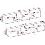 Σετ δύο ραφιών Sigma