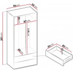 Ντουλάπα Sigma δίφυλλη