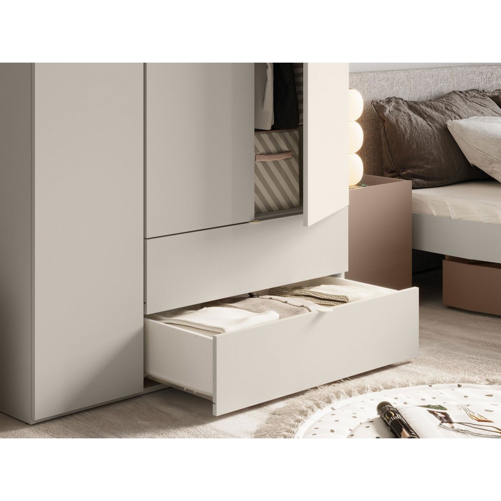 Ντουλάπα Sigma τρίφυλλη