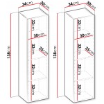Σετ δύο κρεμαστών στηλών Sigma