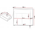 Παπουτσοθήκη Gesita 100x40x93