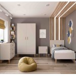 Παιδικό Κρεβάτι Kubi-Cashmere 184x84x92
