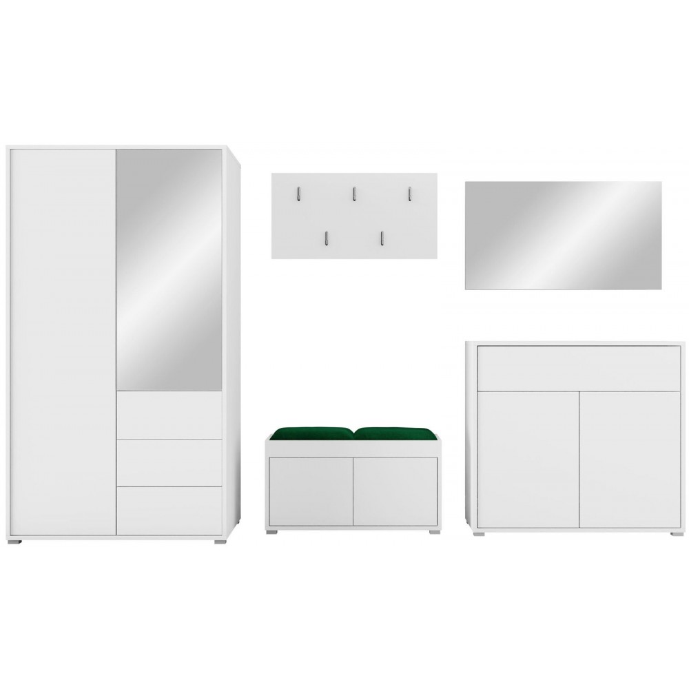 Έπιπλο υποδοχής Gesita V-Leuko-Prasino