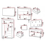 Έπιπλο υποδοχής Gesita V-Sapio milo-Mpez