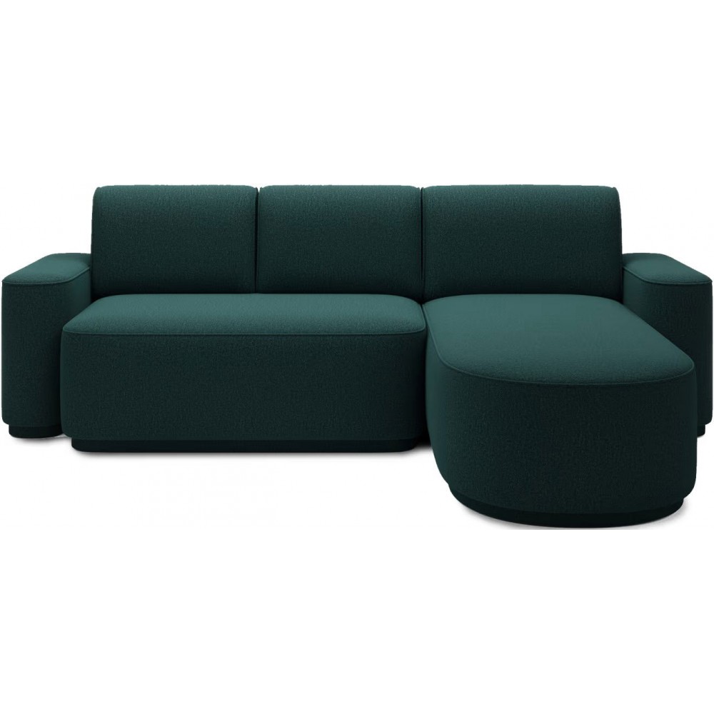 Γωνιακός καναπές Luxora-Prasino-Δεξιά