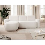 Γωνιακός καναπές Luxora-Leuko-Αριστερή