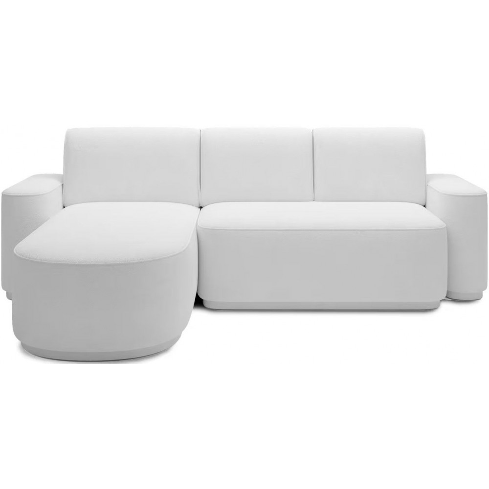 Γωνιακός καναπές Luxora-Leuko-Αριστερή