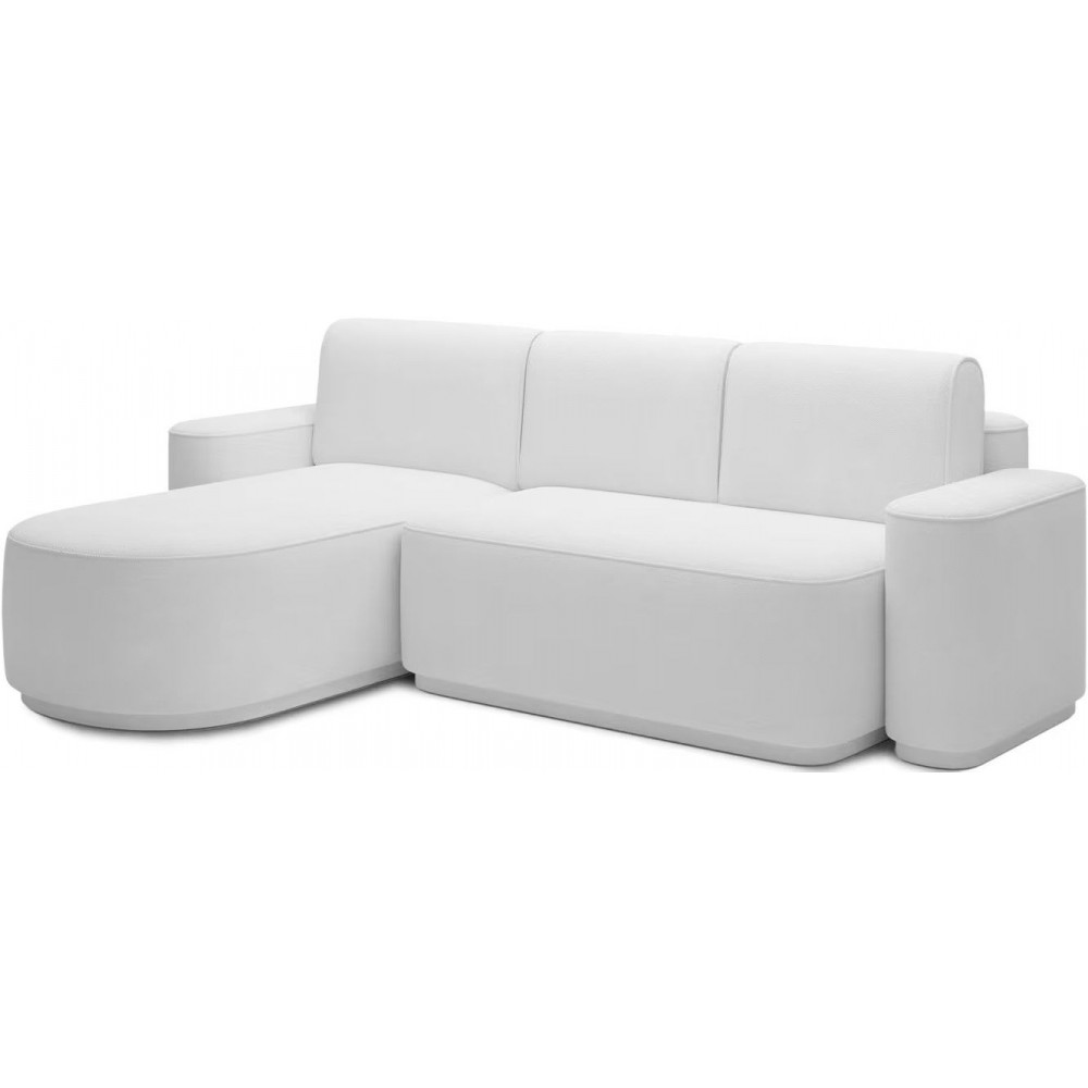 Γωνιακός καναπές Luxora-Leuko-Αριστερή