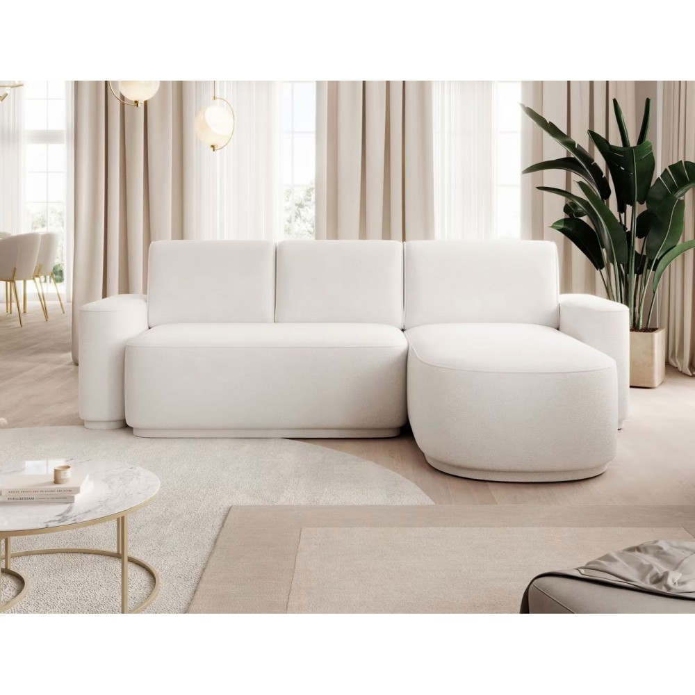 Γωνιακός καναπές Luxora-Leuko-Δεξιά