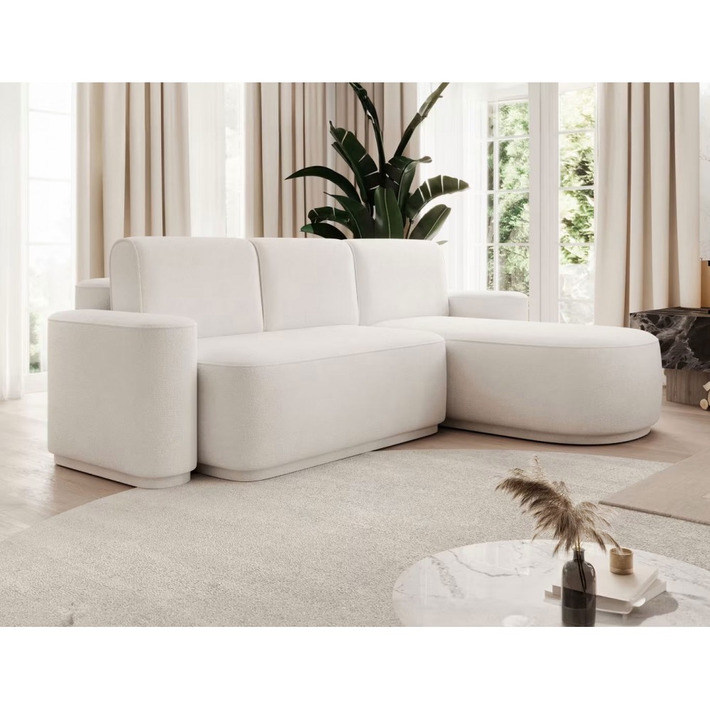 Γωνιακός καναπές Luxora-Leuko-Δεξιά