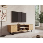 Έπιπλο τηλεόρασης LuxeView-Fusiko-Μήκος: 155 εκ. 155x40x49