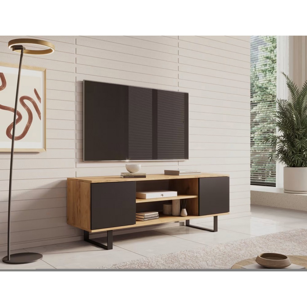 Έπιπλο τηλεόρασης LuxeView-Mauro-Μήκος: 135 εκ. 135x40x49