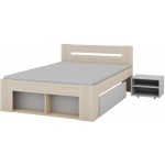 Κρεβάτι Corina με δύο κομοδίνα-140 x 200