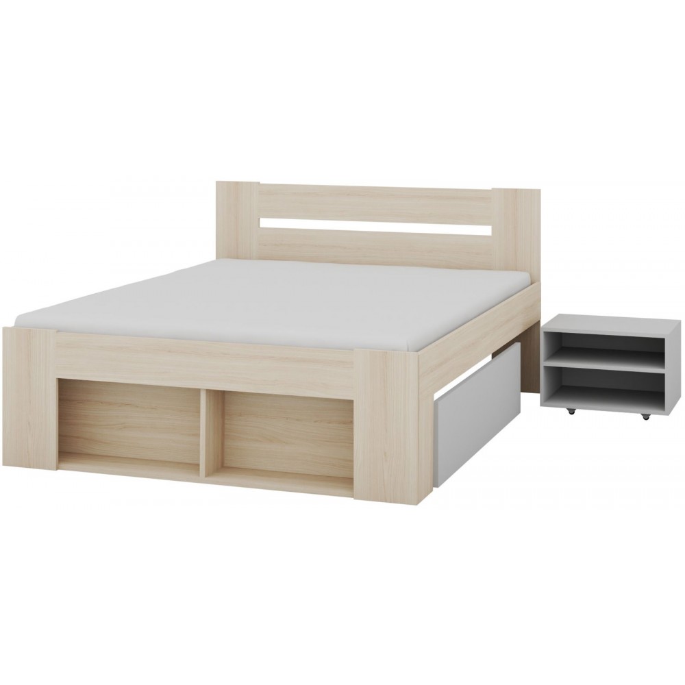 Κρεβάτι Corina με δύο κομοδίνα-160 x 200