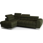 Γωνιακός καναπές Lordy mini-Prasino-Αριστερή