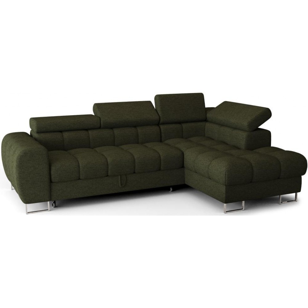 Γωνιακός καναπές Lordy mini-Prasino-Δεξιά