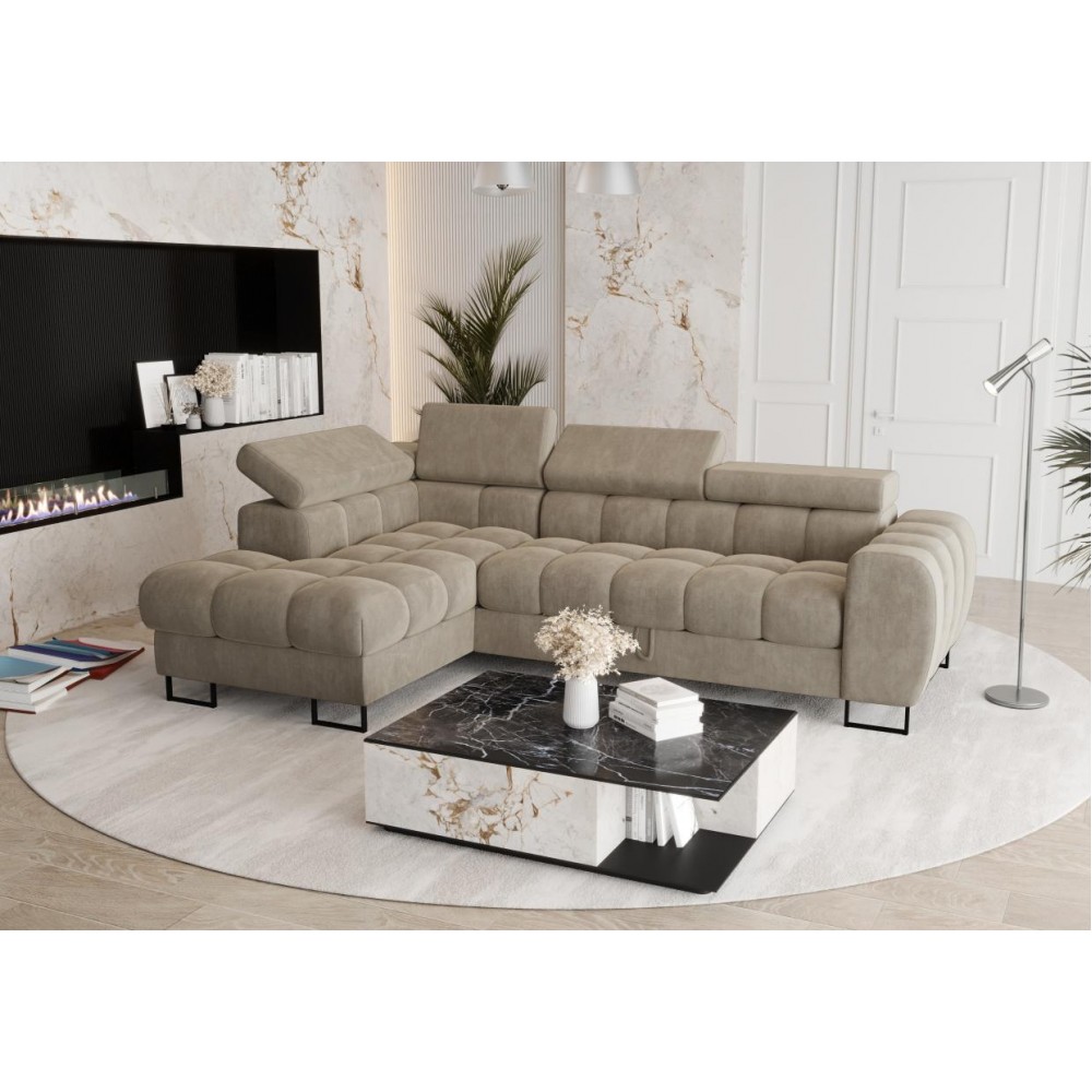 Γωνιακός καναπές Lordy mini-Mpez-Αριστερή