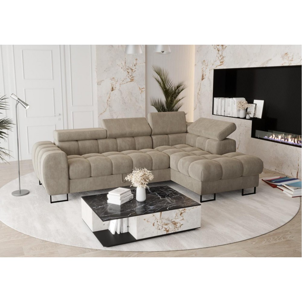 Γωνιακός καναπές Lordy mini-Mpez-Δεξιά