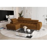 Γωνιακός καναπές Lordy mini-Portokali-Αριστερή