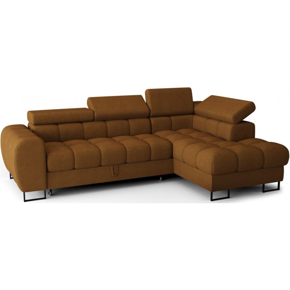 Γωνιακός καναπές Lordy mini-Portokali-Δεξιά