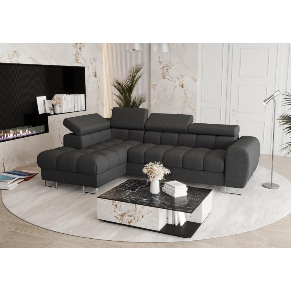 Γωνιακός καναπές Lordy mini-Gkri-Αριστερή