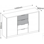 Συρταριέρα Corina 2D