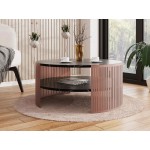 Τραπεζάκι σαλονιού Fikoli Ember-Mauro Marmaro