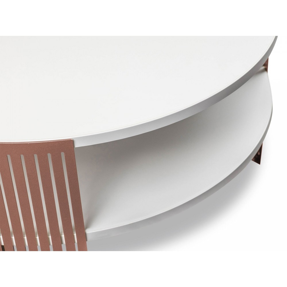 Τραπεζάκι σαλονιού Fikoli Ember-Mauro