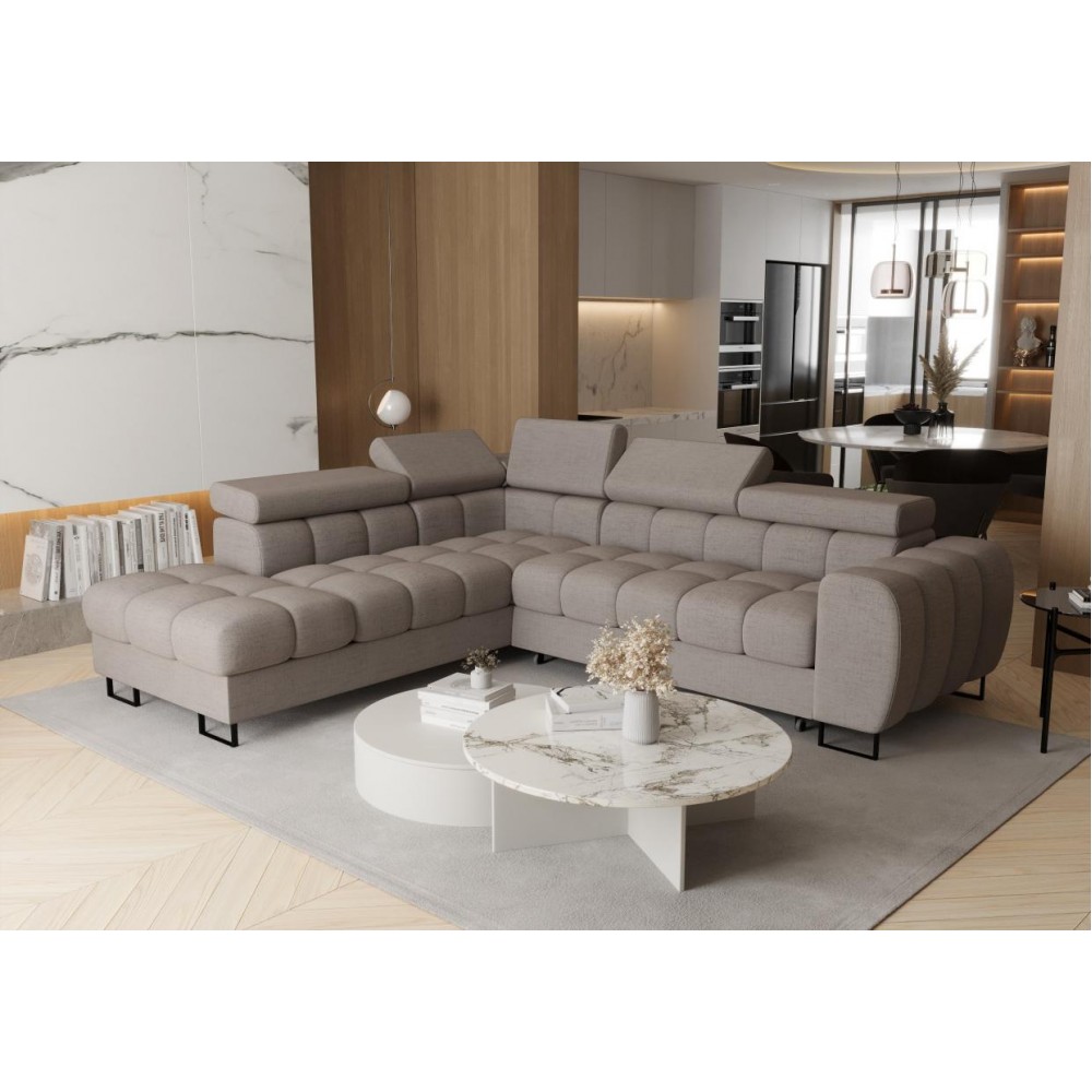 Γωνιακός καναπές Lordy-Gkri-Αριστερή