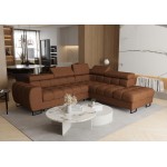 Γωνιακός καναπές Lordy-Portokali-Δεξιά