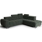 Γωνιακός καναπές Lordy-Prasino-Δεξιά