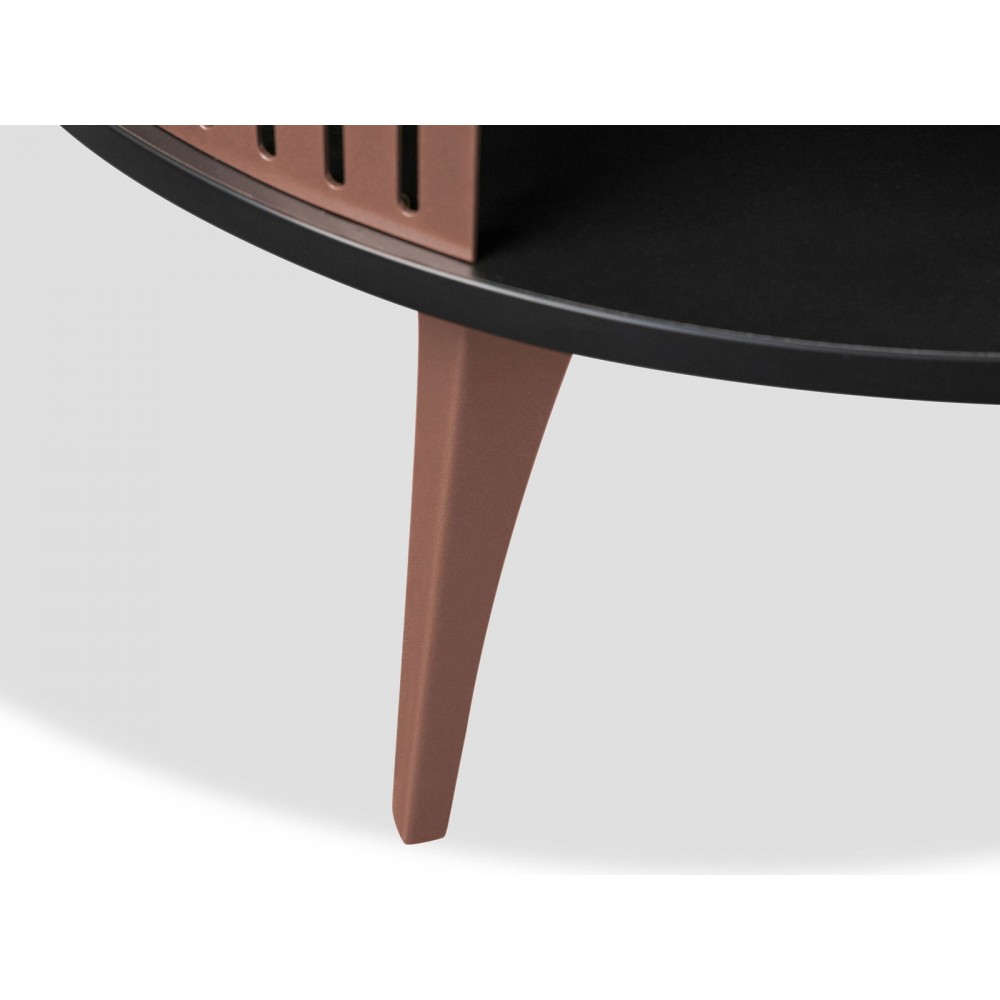 Τραπεζάκι σαλονιού Roenni Ember-Leuko Marmaro