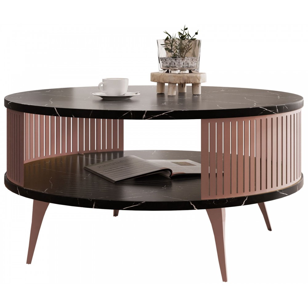 Τραπεζάκι σαλονιού Roenni Ember-Mauro Marmaro